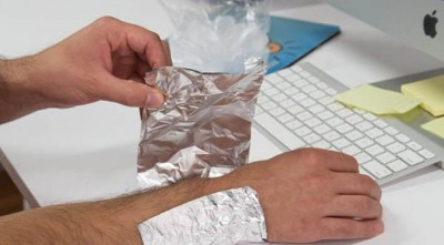 ব্যথা, ফ্লু নিরাময় করবে ফয়েল পেপার!